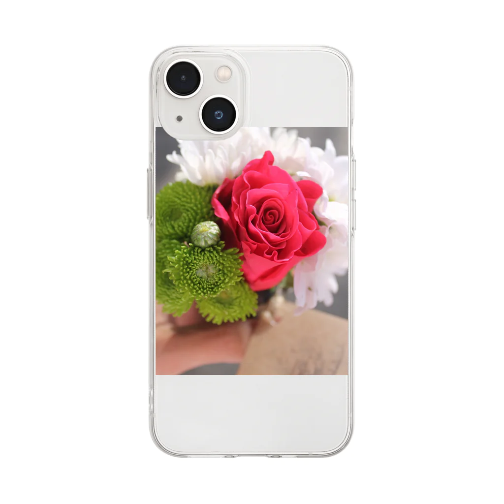 Da_shirt のプレゼント🌹 Soft Clear Smartphone Case