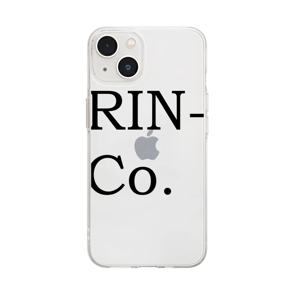 konkonkunのRIN-Co. ブランド Soft Clear Smartphone Case