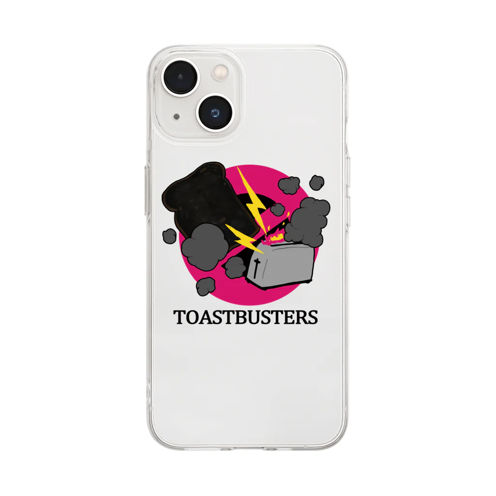 LacのTOASTBUSTERS ソフトクリアスマホケース