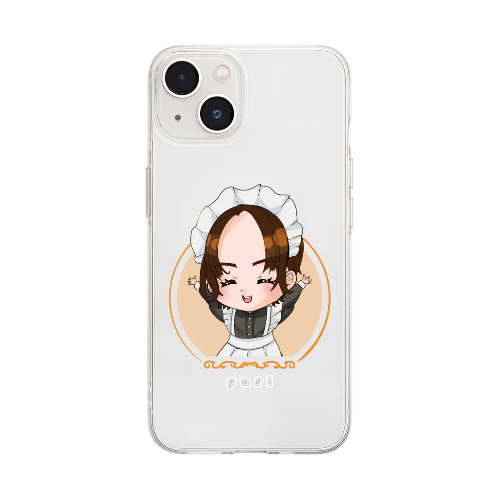  メイデンガールズ♡ガールズバー▶︎next10/1メイドbarのメイデンガールズ　ユリ Soft Clear Smartphone Case