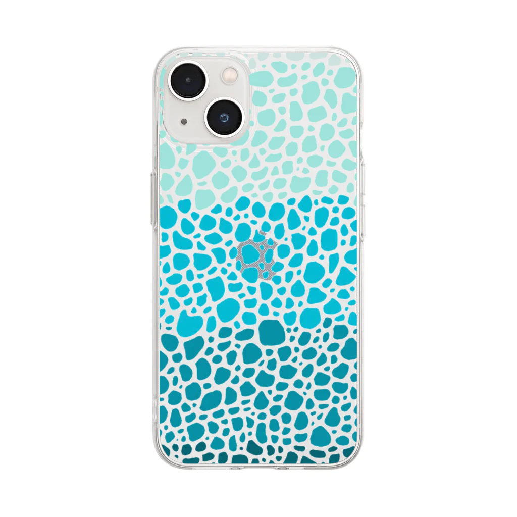 栗坊屋のSave The Sea Soft Clear Smartphone Case