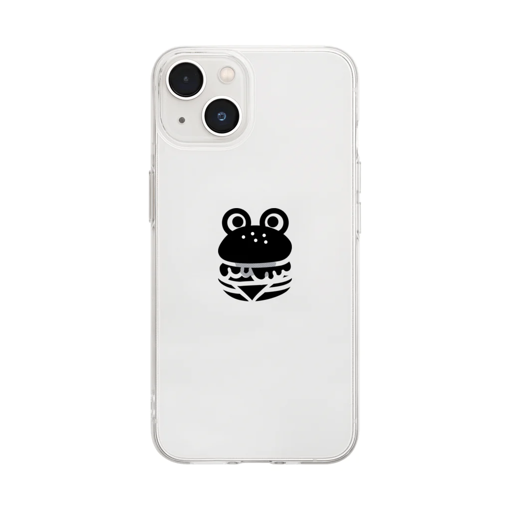 BURGER Co.レオンの『BURGER Co.レオン』グッズ屋さん Soft Clear Smartphone Case