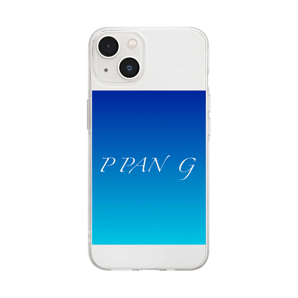 PPANG(ピーパンジー)のコバルトブルー[PPANG] Soft Clear Smartphone Case
