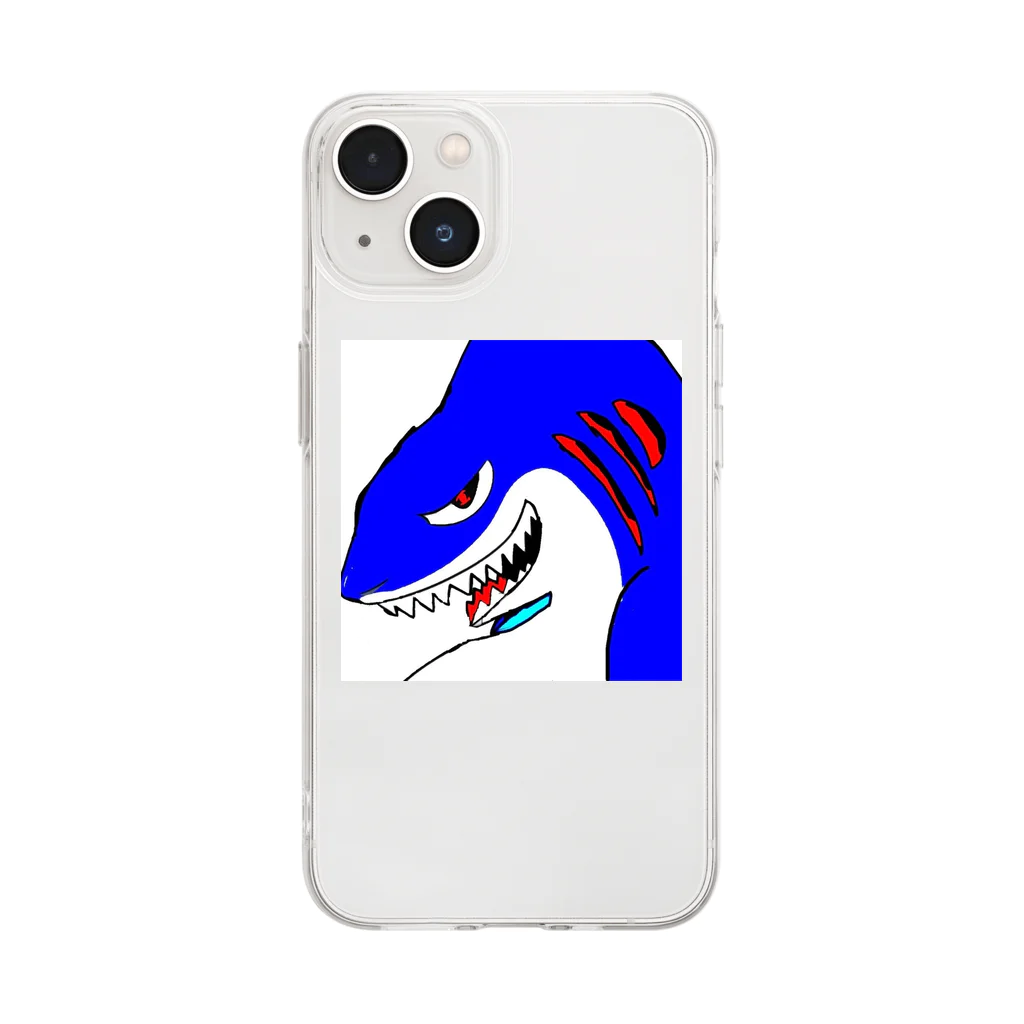 KG_sharkのShark Soft Clear Smartphone Case