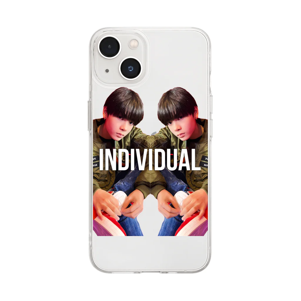 INDIVIDUALのINDIVIDUAL / IORI iPhone ケース ソフトクリアスマホケース
