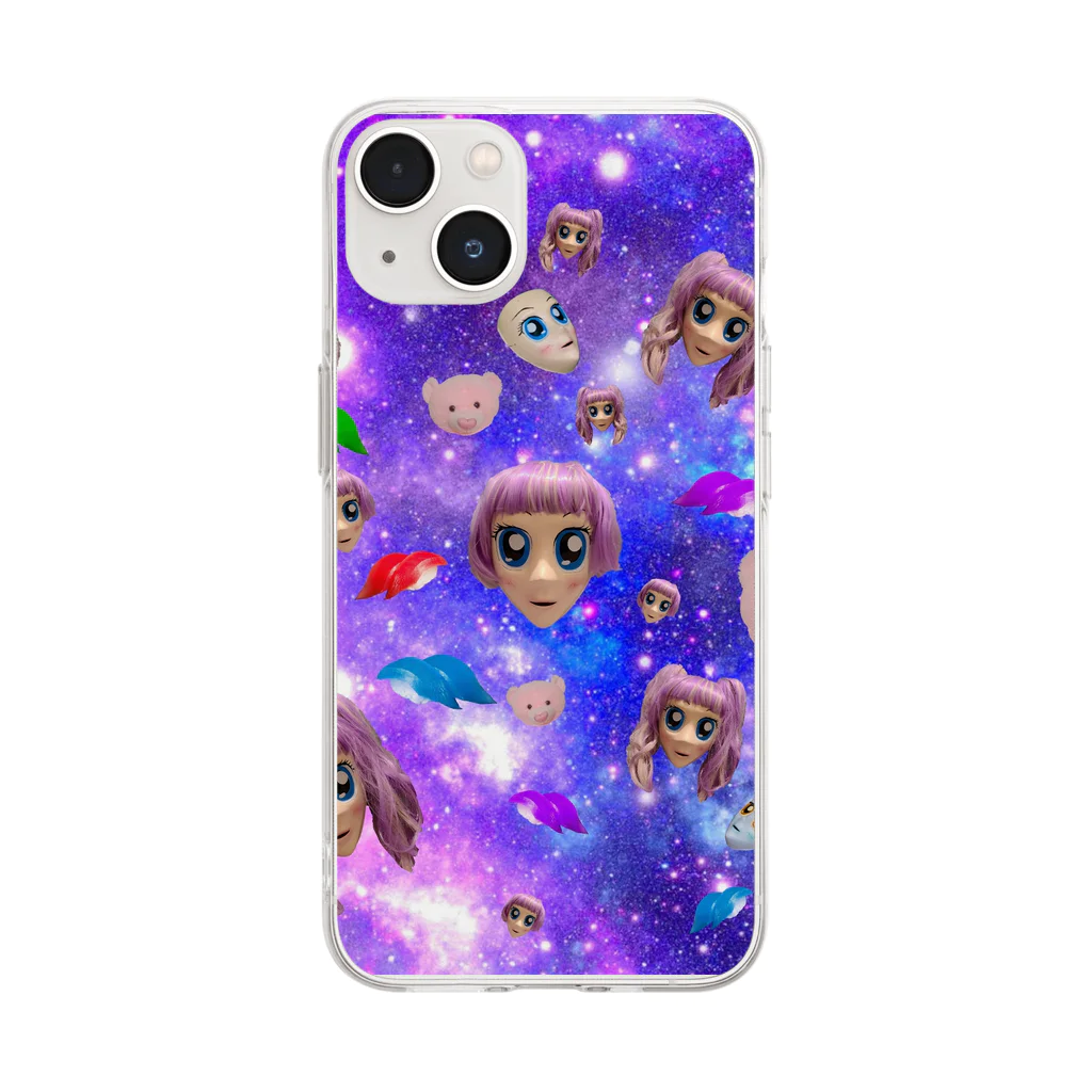 くらんちぃ🍣ろーるのGALAXY🍣Roll Soft Clear Smartphone Case