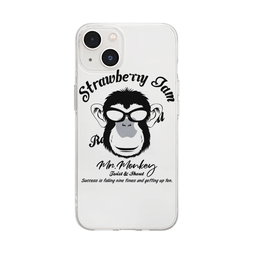 JOKERS FACTORYのMR.MONKEY Soft Clear Smartphone Case