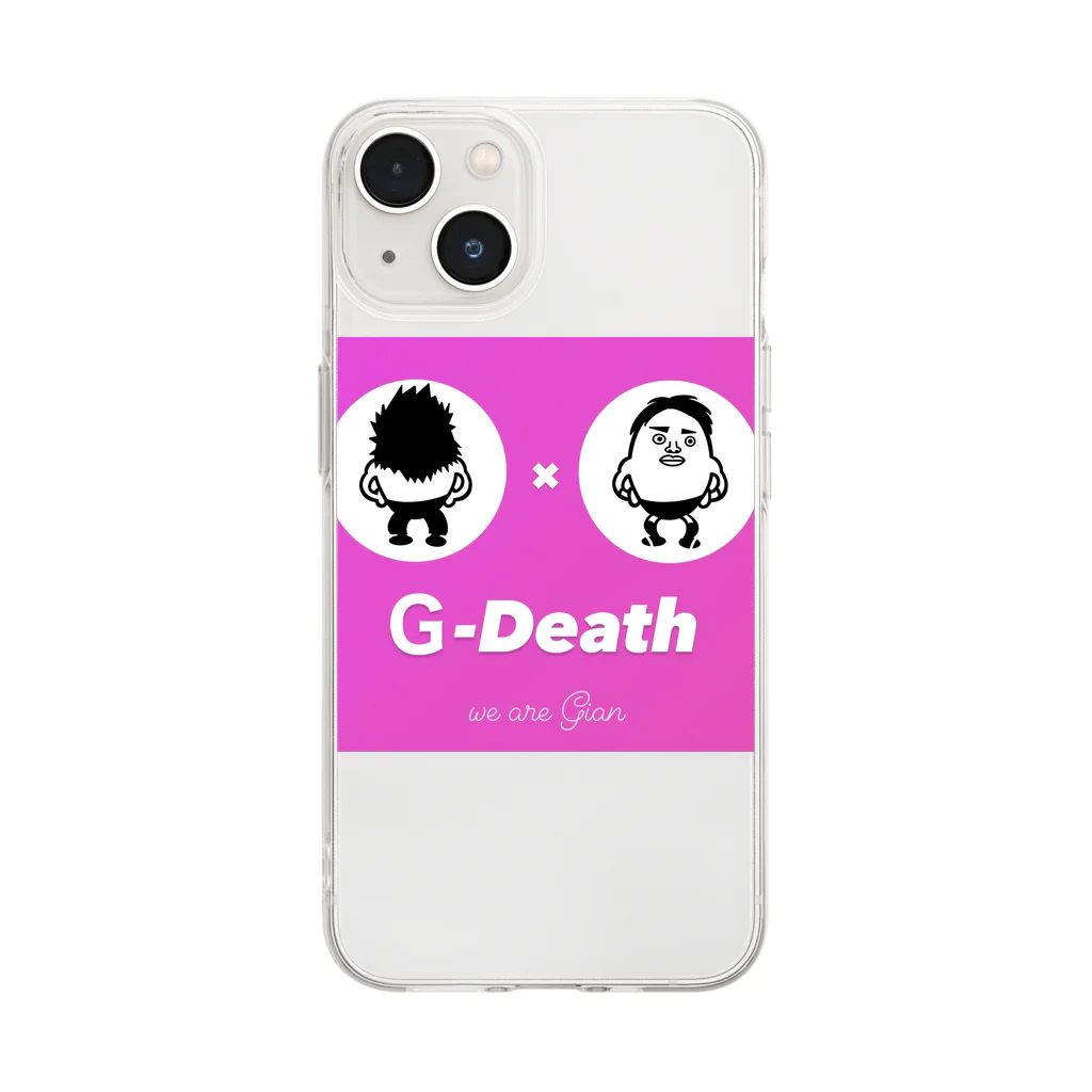 G-DeathのG-Deathタッグ ソフトクリアスマホケース