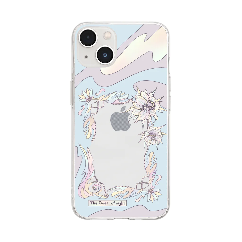 Irole💐の儚いからこそ美しい Soft Clear Smartphone Case