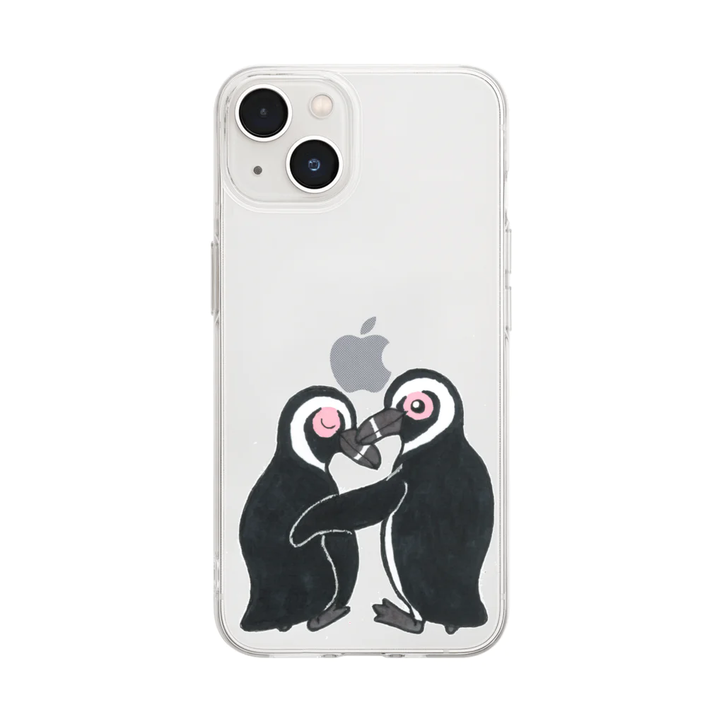 penguininkoの君の事が好き😍💕💕💕 Soft Clear Smartphone Case