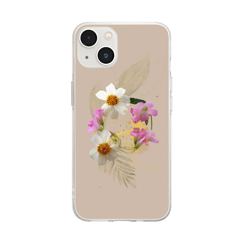 kumiko_simaのJOY Soft Clear Smartphone Case