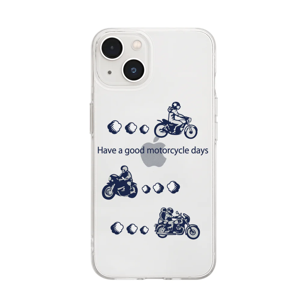 キッズモード某のモーターサイクル日記(NB) Soft Clear Smartphone Case