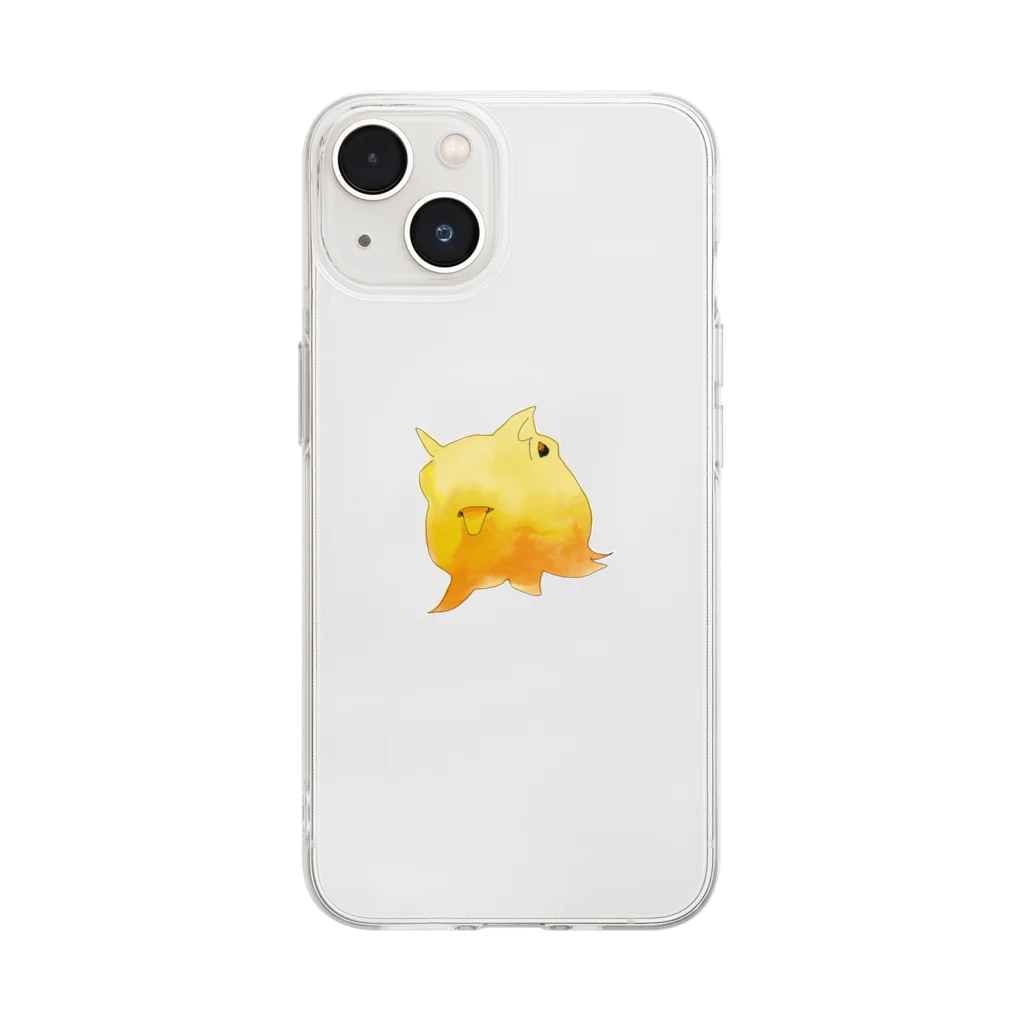 nhのダンボオクトパス Soft Clear Smartphone Case