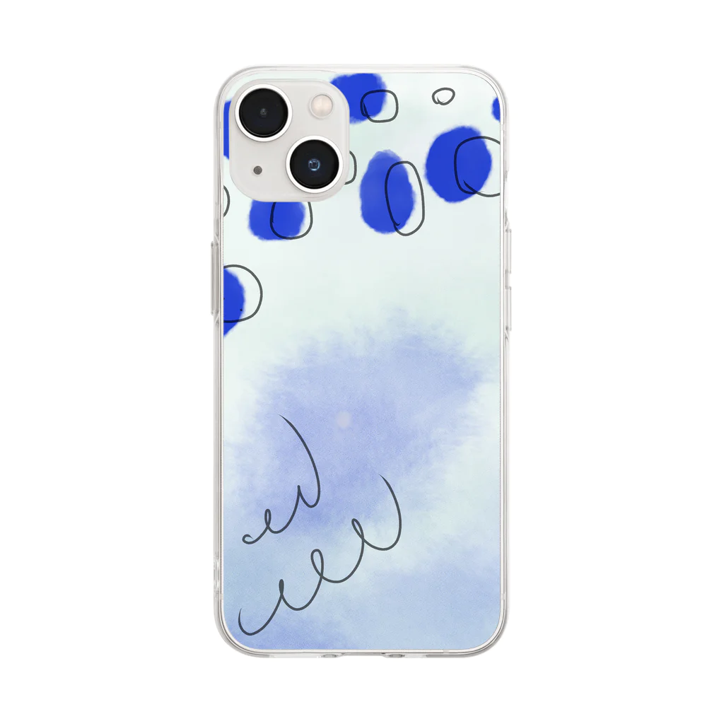 bluedropのbluewater Soft Clear Smartphone Case