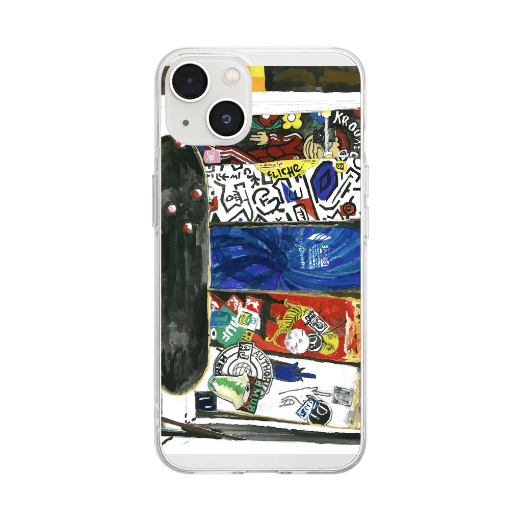 BOLTLESS_CORPc58i.のSK8_LOVERS Soft Clear Smartphone Case