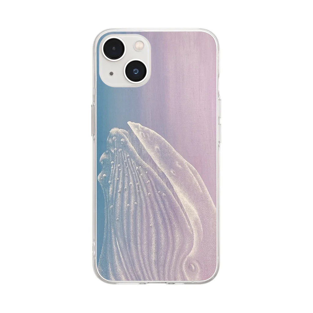 kuruminmiのWhite Whale Soft Clear Smartphone Case