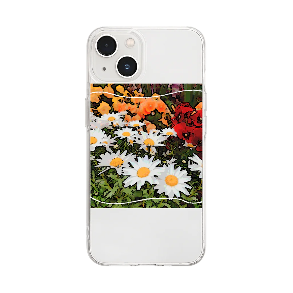 ⚜️Lily⚜️のFlower Garden Soft Clear Smartphone Case