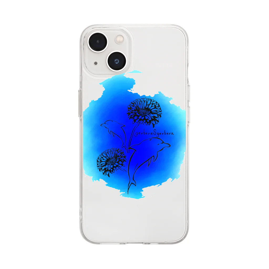 gerberasgerberaのgerberasgerbera Soft Clear Smartphone Case