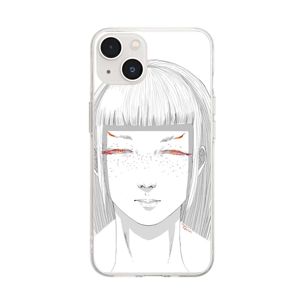 TORIRIのO new Soft Clear Smartphone Case