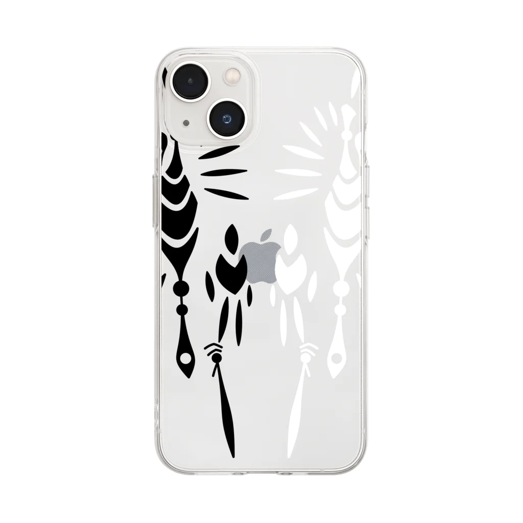 ＢＧＭＳＴＵＤＩＯのＳＡＩＳＨＩ Soft Clear Smartphone Case