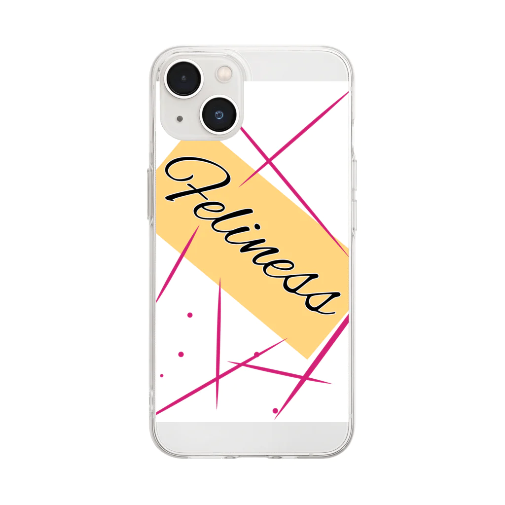 FelinessのFeliness3 Soft Clear Smartphone Case