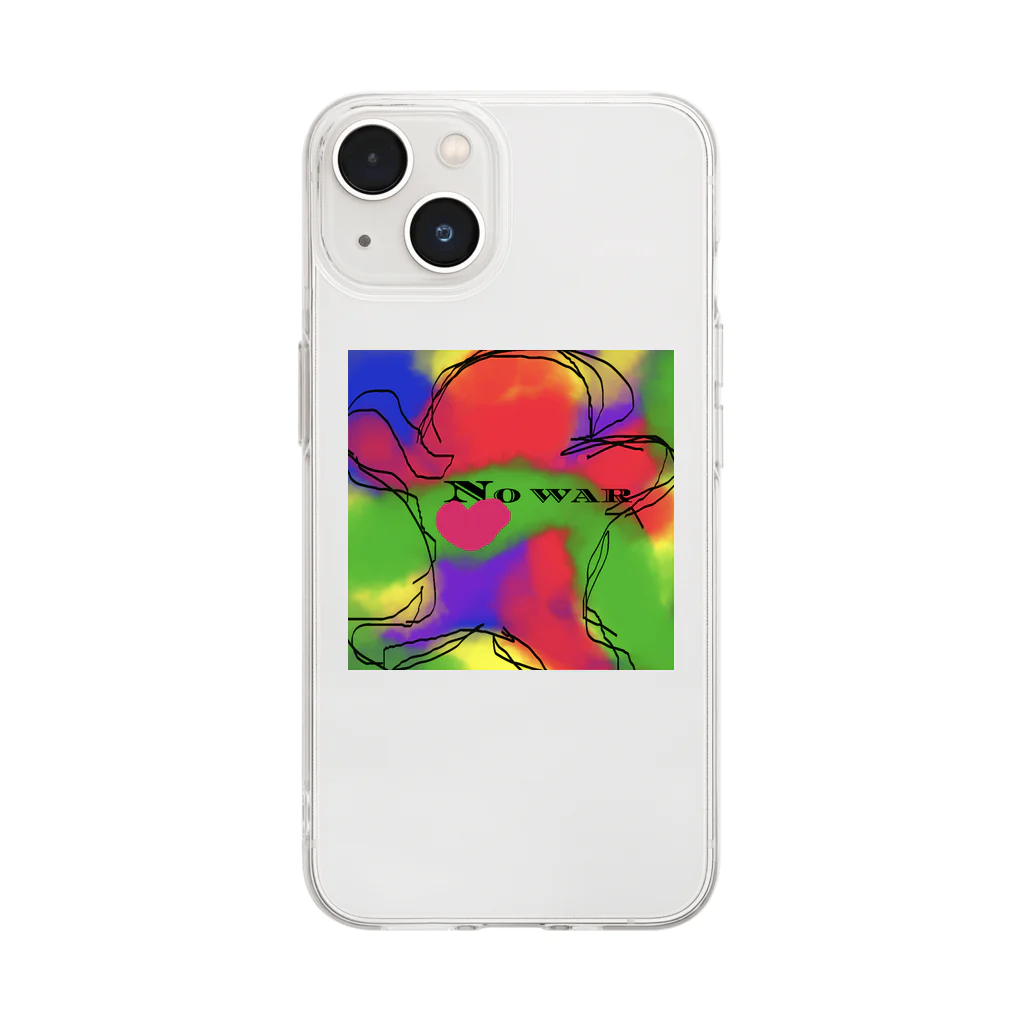 わいぽの心の色 Soft Clear Smartphone Case