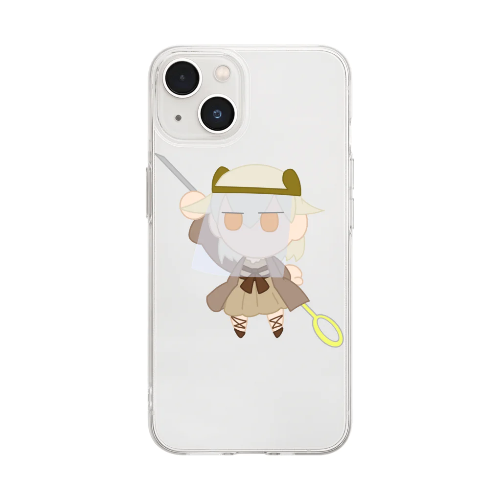 ◎鮭卵いくら◎のあぢゃみこと Soft Clear Smartphone Case