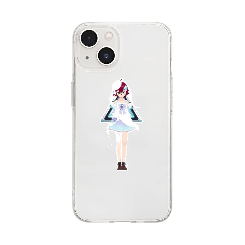 コラボ商品店のラギさんとのコラボ商品 Soft Clear Smartphone Case