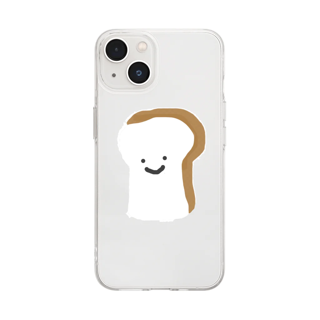 marlendの食パンくん。 Soft Clear Smartphone Case