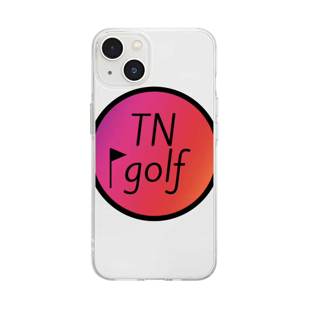 TN golfのTN golf ソフトクリアスマホケース