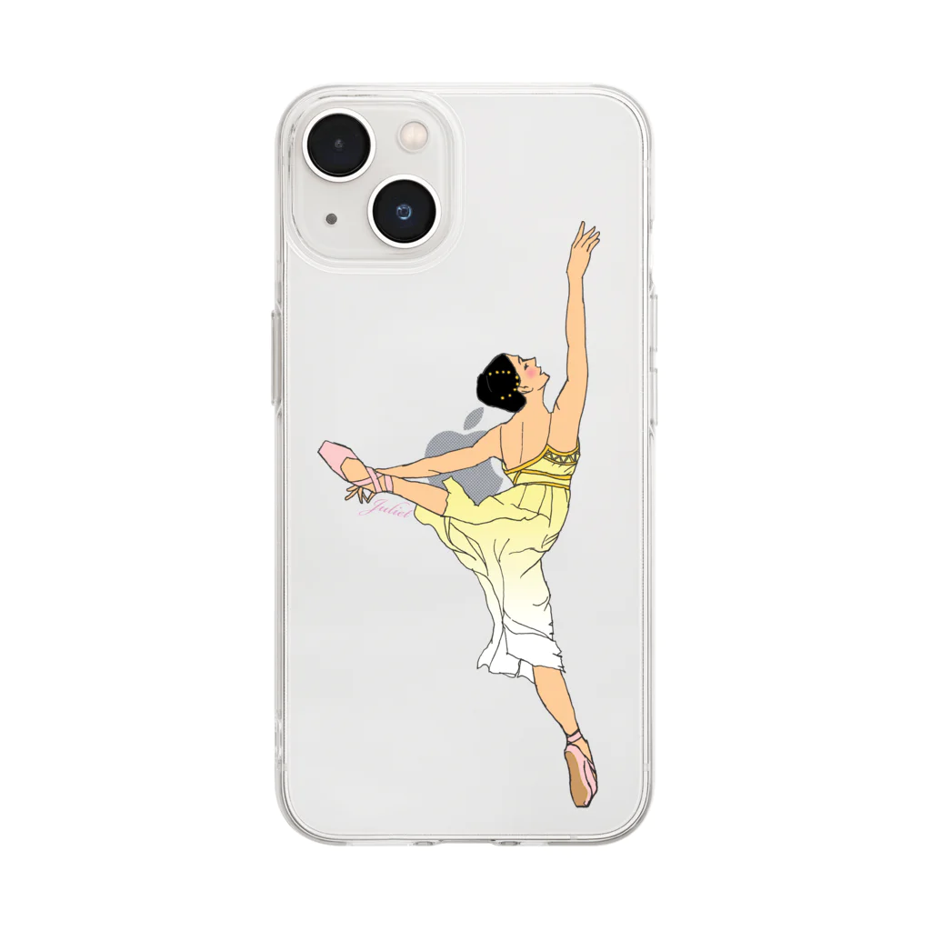 AutumnChild　のジュリエット（バレエ） Soft Clear Smartphone Case