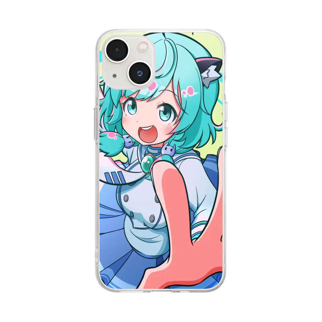 雪風ひまり❄️のHIMARI Soft Clear Smartphone Case