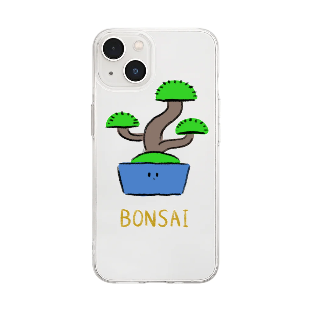 みぞぐちともやのBONSAI Soft Clear Smartphone Case