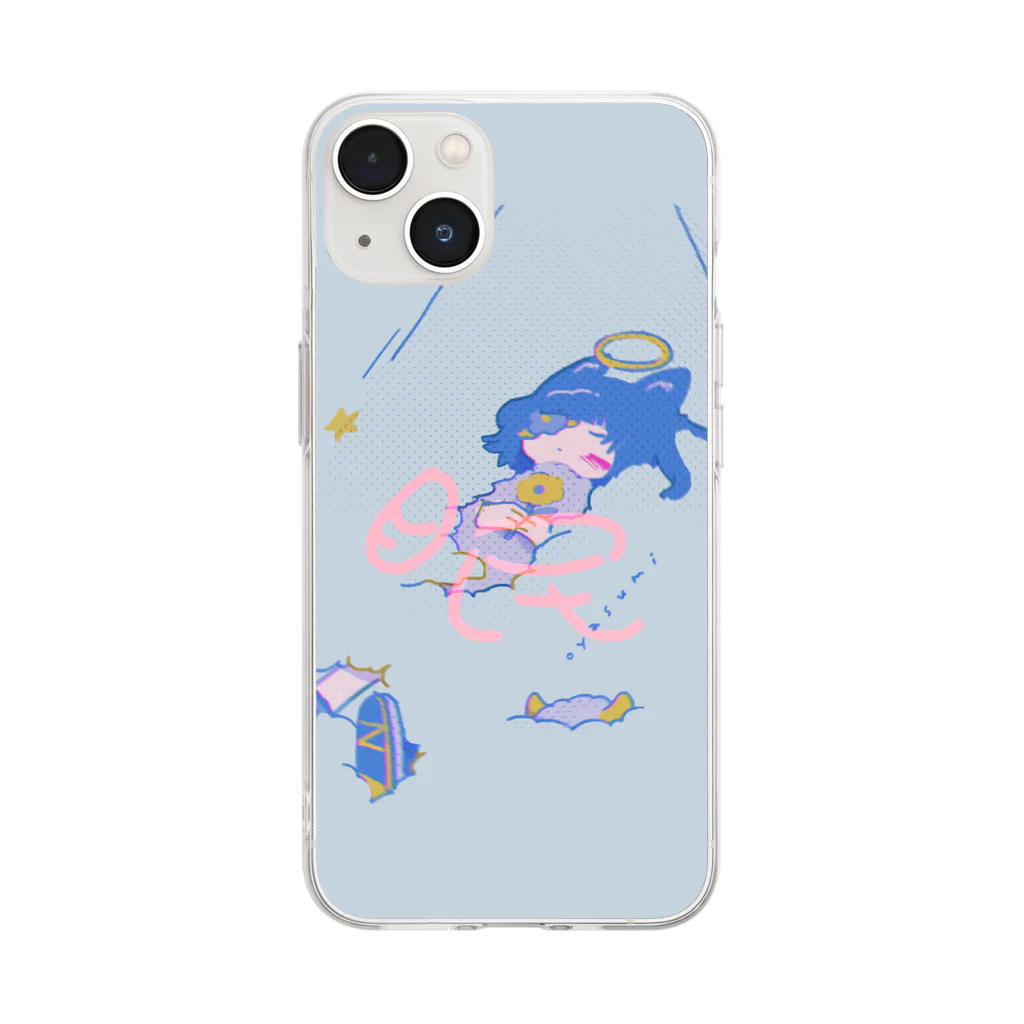 SPACEの眠〜oyasumi〜 Soft Clear Smartphone Case