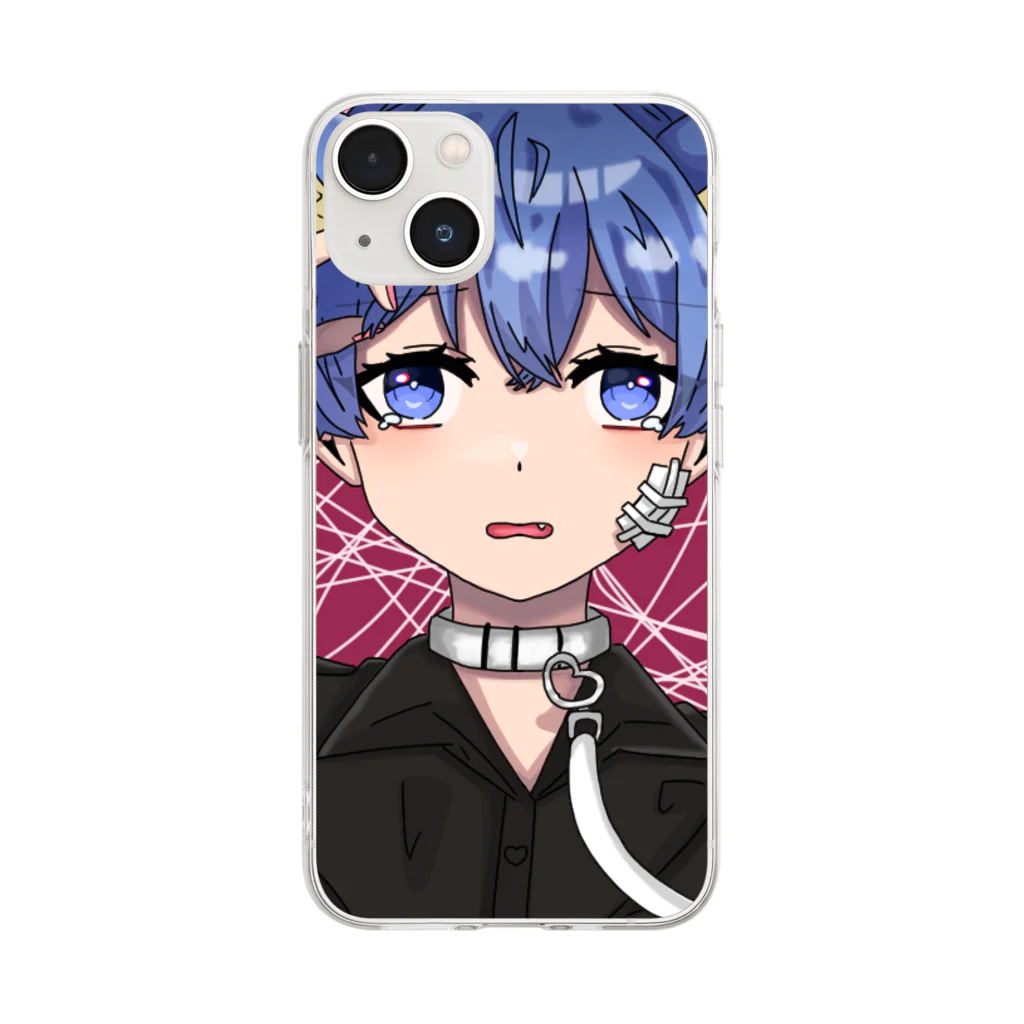 もちゃあーとのもちゃちゃ！ Soft Clear Smartphone Case