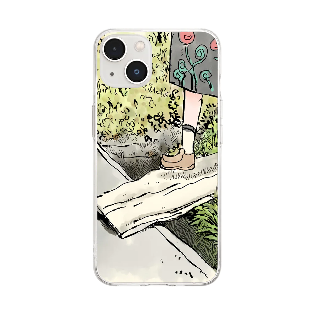 わほぷけのされいやじ Soft Clear Smartphone Case