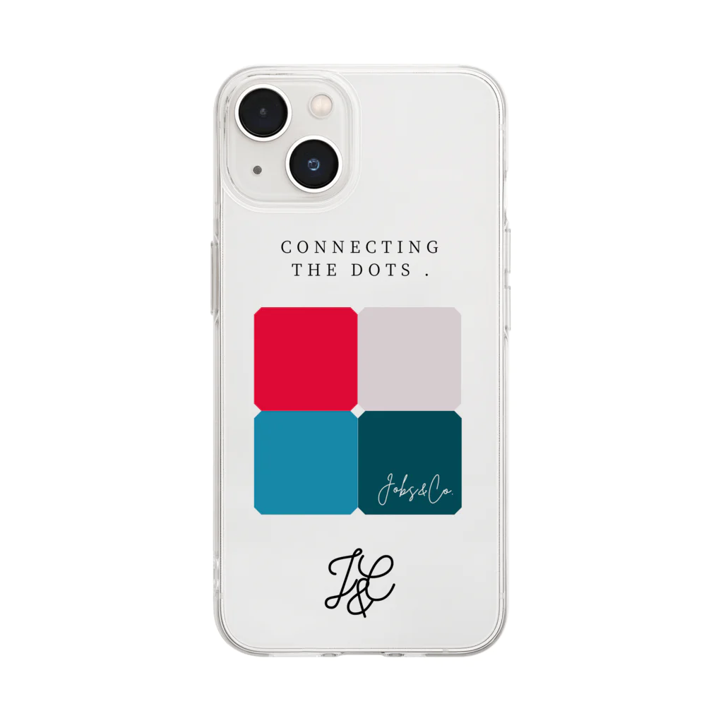 JOBS＆CO.のcolor pallet_#DD0A Soft Clear Smartphone Case