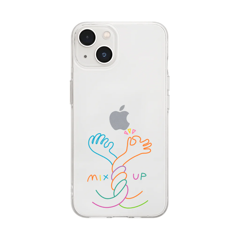 CHEBLOのMIX UP Soft Clear Smartphone Case