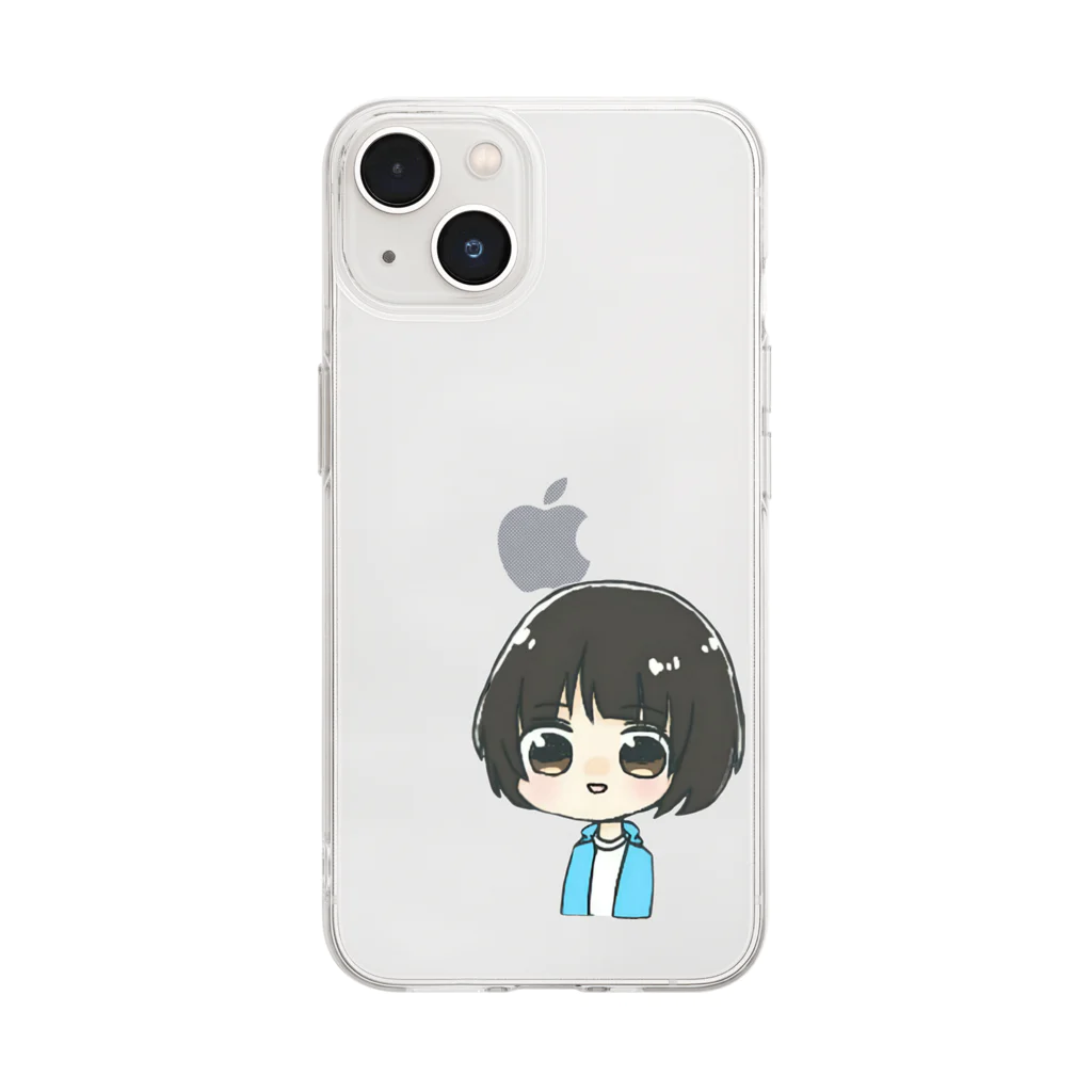 Kokoro0108のコッピー Soft Clear Smartphone Case