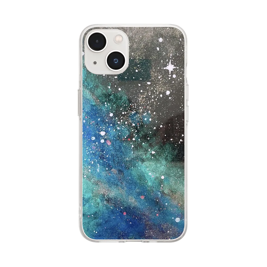 Atelier tetote の宇宙シリーズ🌍 Soft Clear Smartphone Case