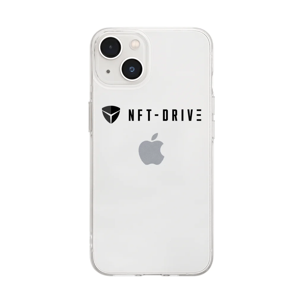 NFT-Drive Shop (Produced by ENAKO)のNFT-Drive公式グッズ(ENAKOモデル) Soft Clear Smartphone Case