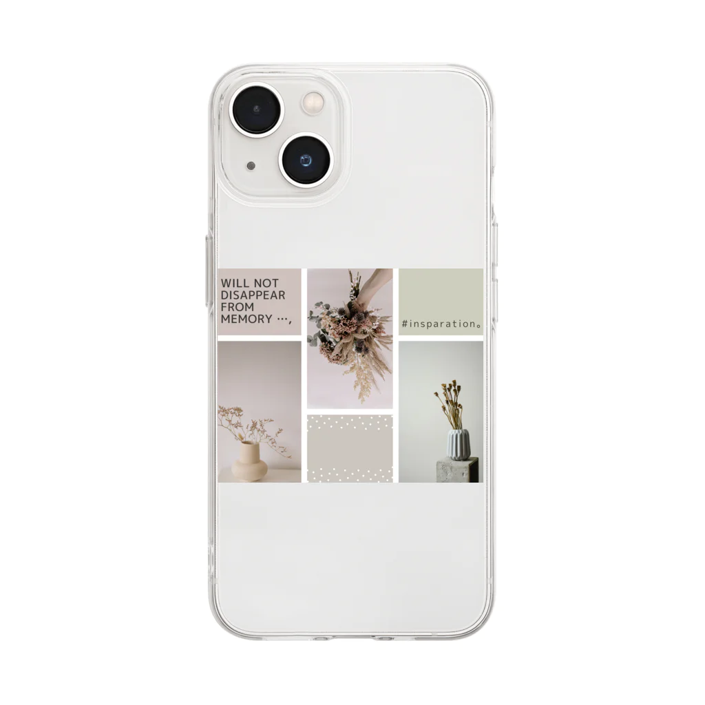 insparation｡   --- ｲﾝｽﾋﾟﾚｰｼｮﾝ｡のmemory。ｱﾝﾆｭｲ･ﾋﾟﾝｸ Soft Clear Smartphone Case