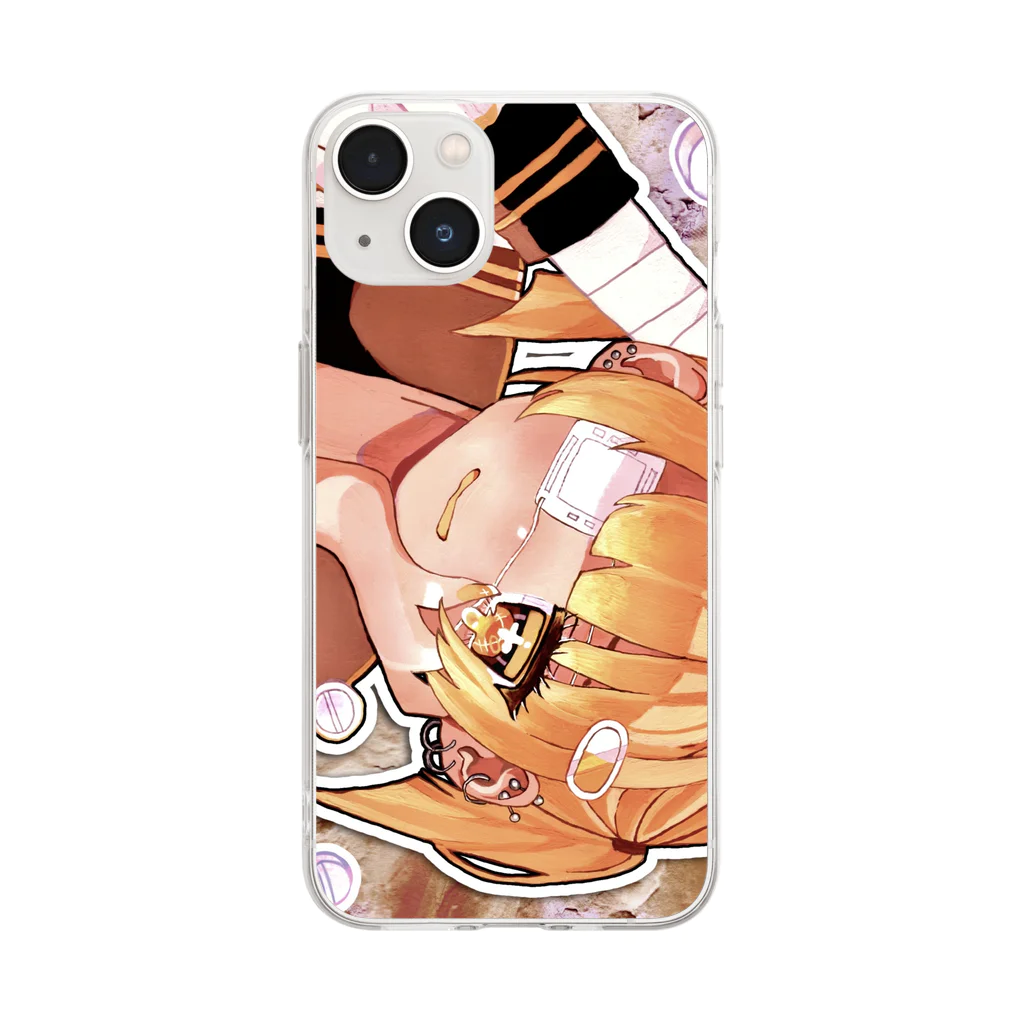 あいとくんの💛ひーちゃん💛 Soft Clear Smartphone Case