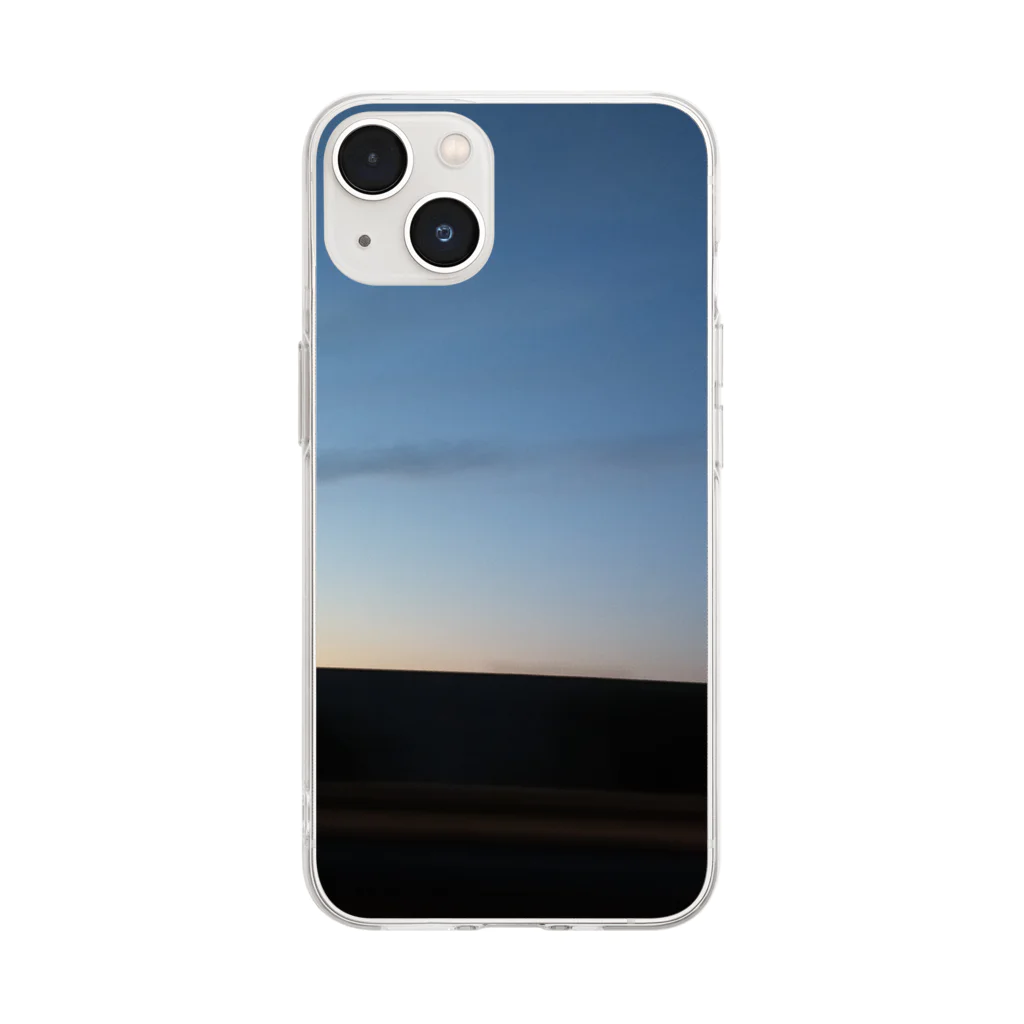 俺は猿!の夜景 Soft Clear Smartphone Case