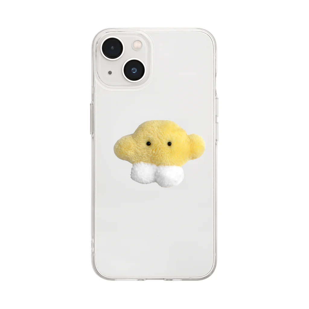 カネヒラ＠空想アパートメントのチビレモンの赤ちゃん Soft Clear Smartphone Case