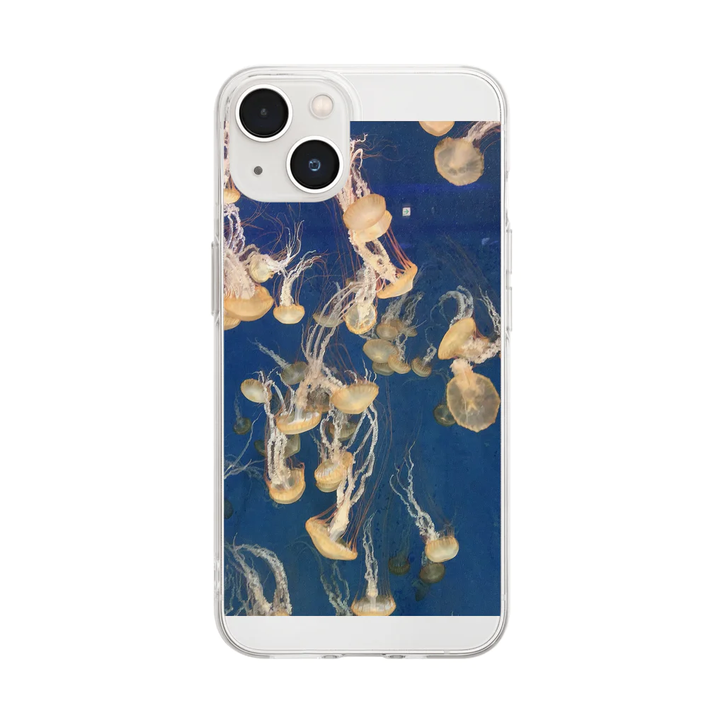 絵菜の海月 Soft Clear Smartphone Case