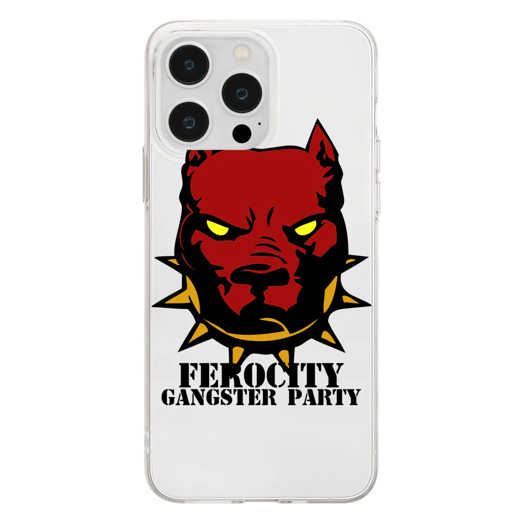 JOKERS FACTORYのFEROCITY Soft Clear Smartphone Case