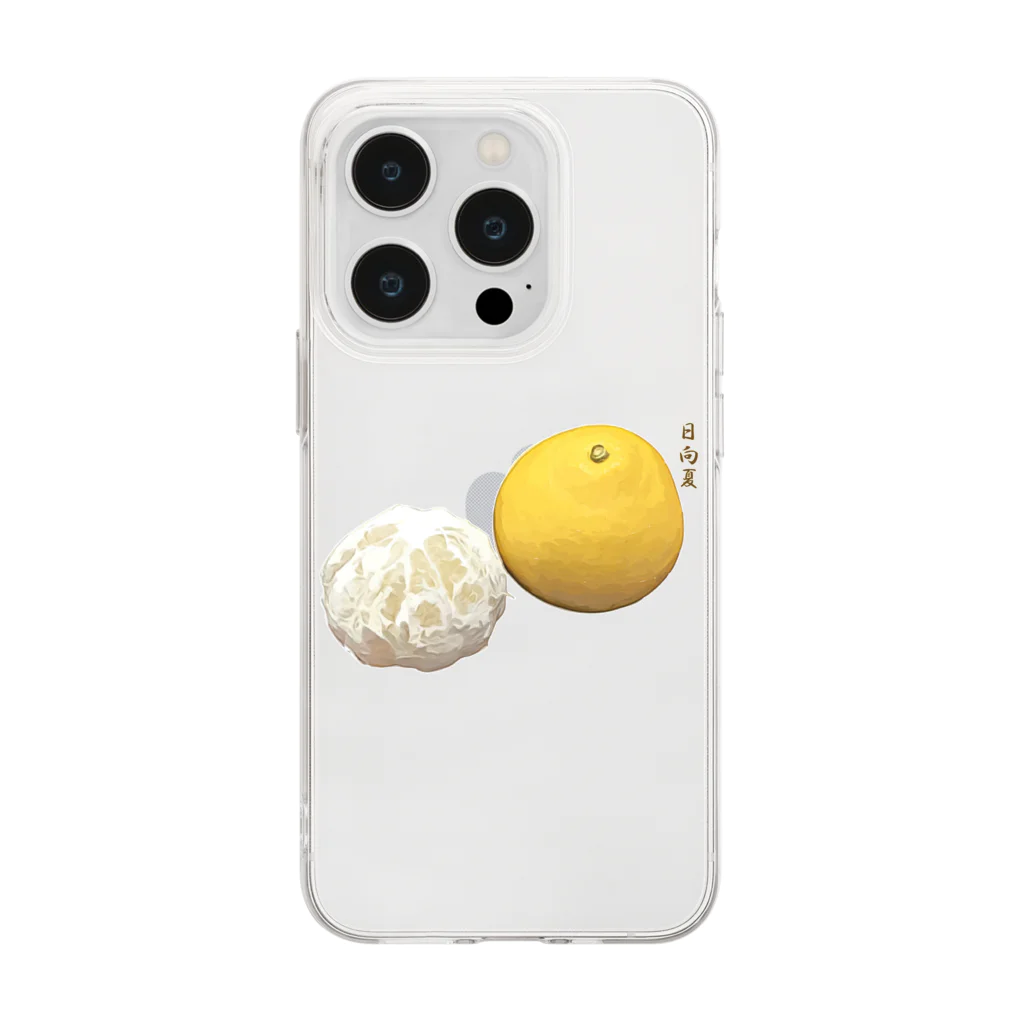 脂身通信Ｚの日向夏_230628 Soft Clear Smartphone Case