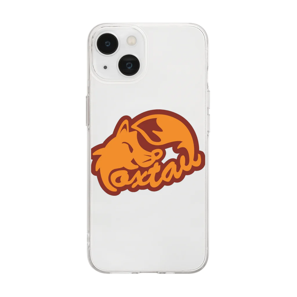 ふぉくす♪ 🦊🎩のテイルくん Soft Clear Smartphone Case