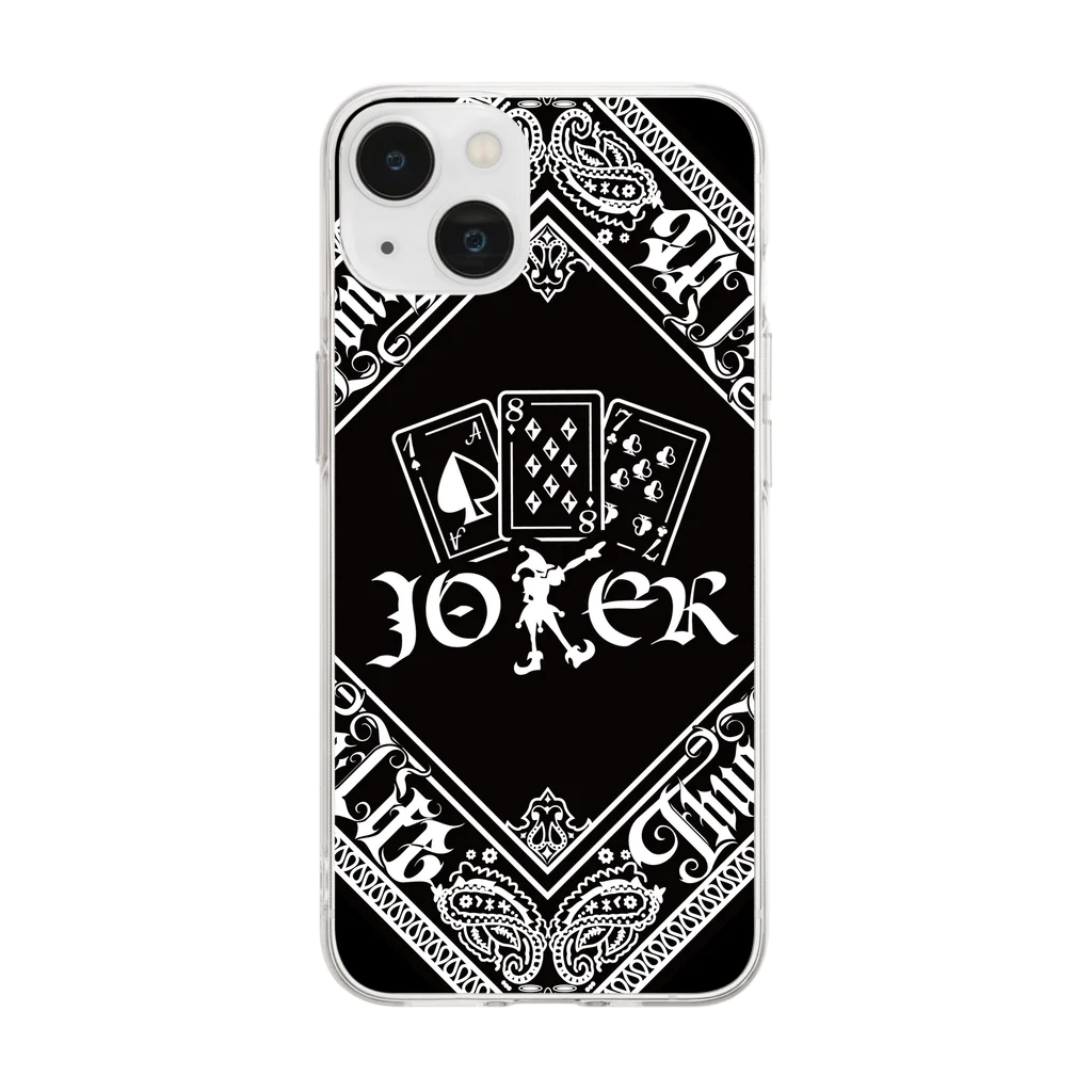 URBAN-X SHOPのJOKER Soft Clear Smartphone Case